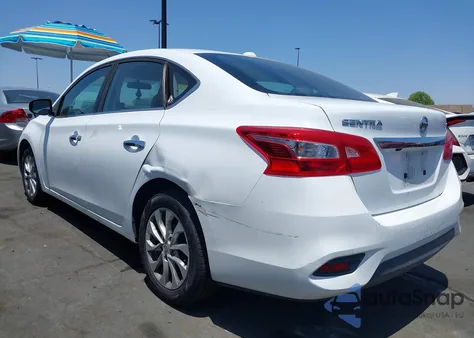 2018 Nissan Sentra Sv из США, поврежденный, VIN 3N1AB7AP9JY242623